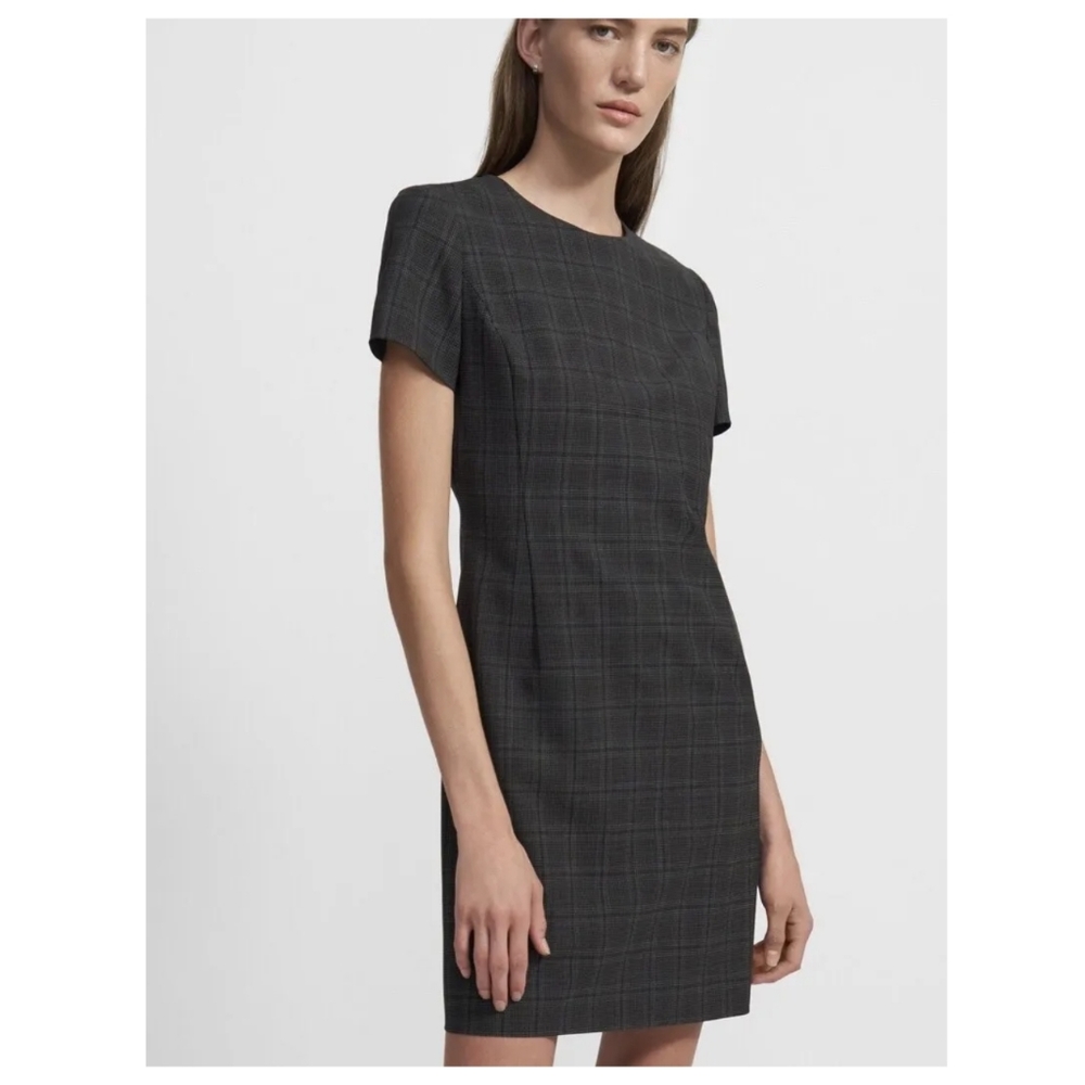 Babaton Plaid Mini Dress